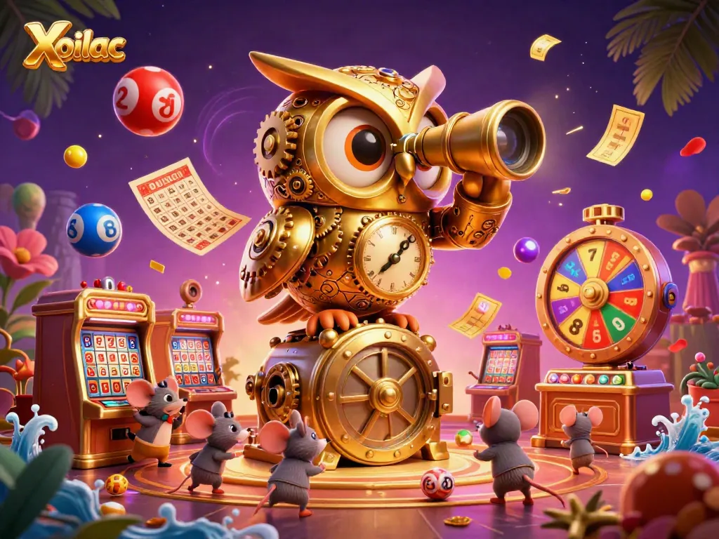 Xoilac brings excitement with vibrant cartoon scenes of gambling adventures and winning moments