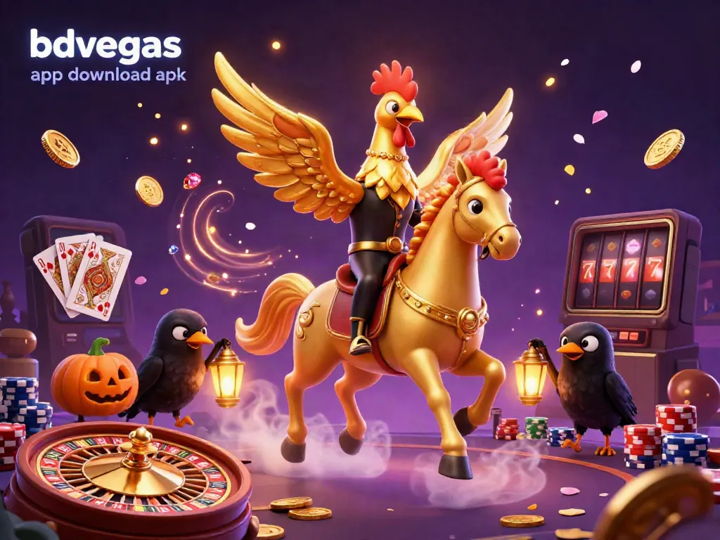 Experience winning gameplay with the bdvegas app download apk in a vibrant casino scene.