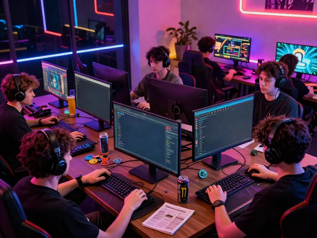 Engaging online betting experience at https://totobet.net/ with vibrant gaming setup and players.